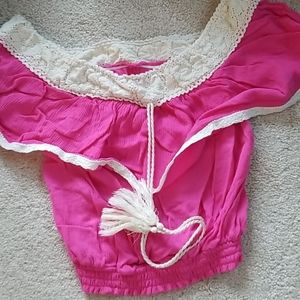 EUC Off the shoulder crop top